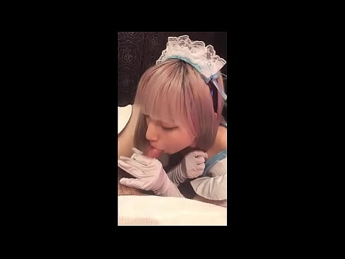 ❤️ Japanese Idol [mayuka], costume babu Perancis, bagian 1, blowjob jeung jerk off jeung lotion ️ seks super di urang ☑